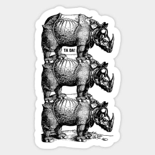 Rhinoceros-5 Sticker